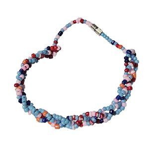 Handmade Multicolor Seed Bead Bracelet Friendship Boho Fashion Jewelry Women